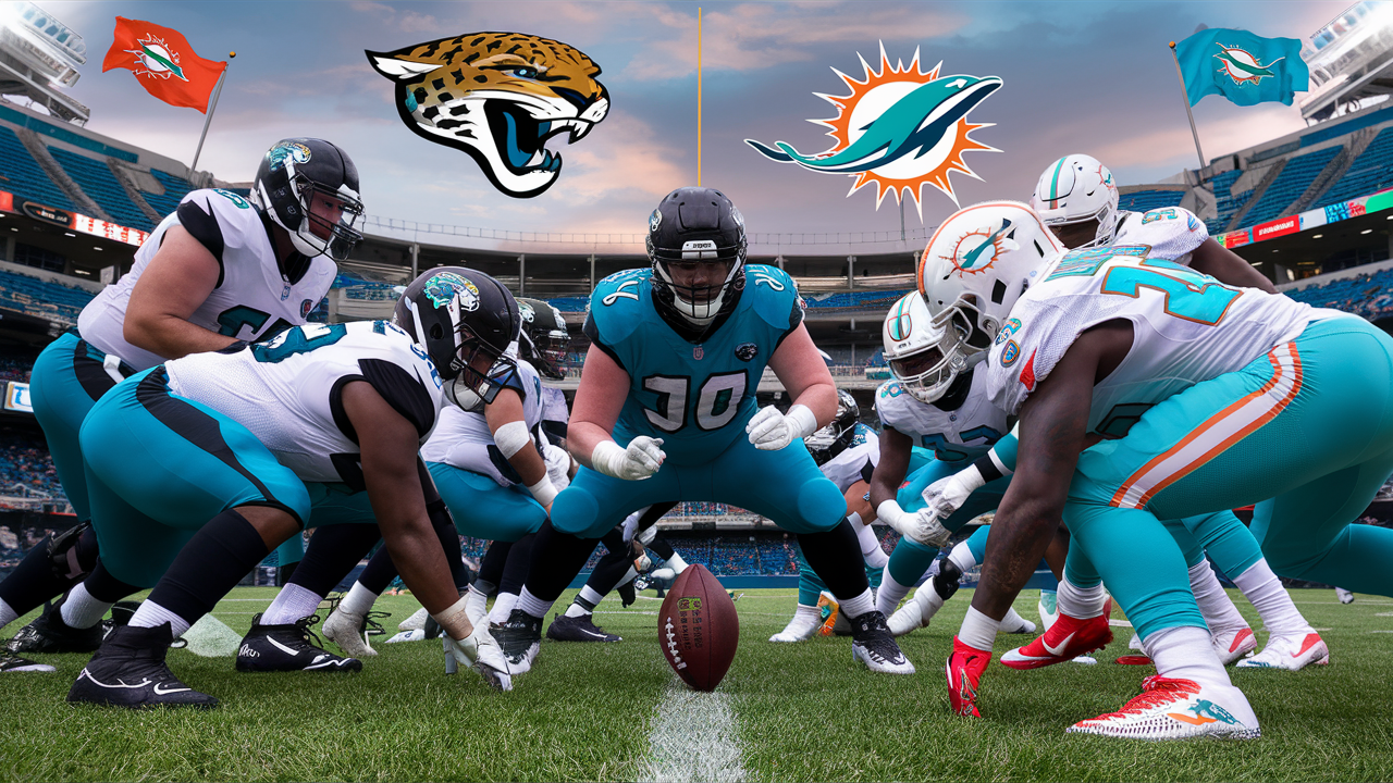 jacksonville jaguars vs miami dolphins match player stats