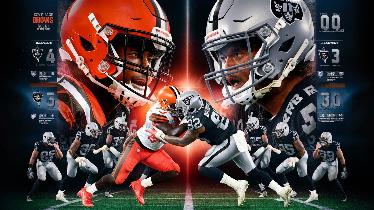 cleveland browns vs las vegas raiders match player stats
