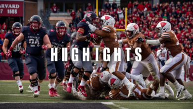 harvard crimson football vs brown bears football match player stats​