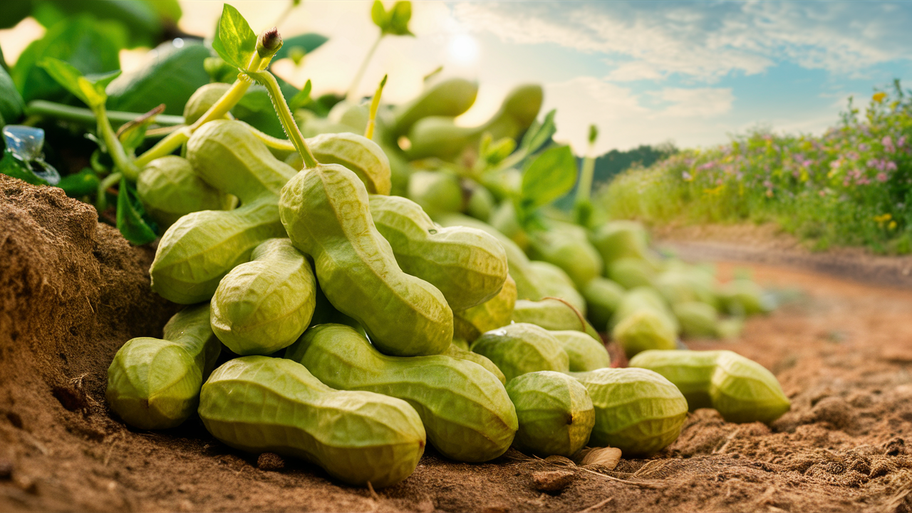 where can i find green peanuts​