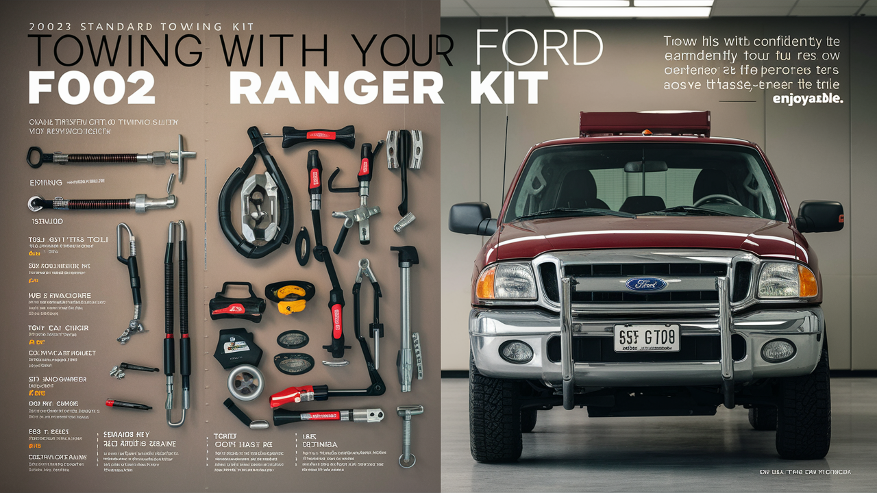 ford ranger 2002 standard towing kit tool​